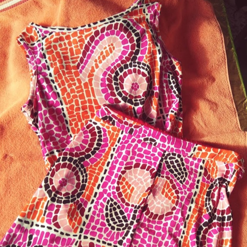 BCBG 80's Tank Top & Skirt Set